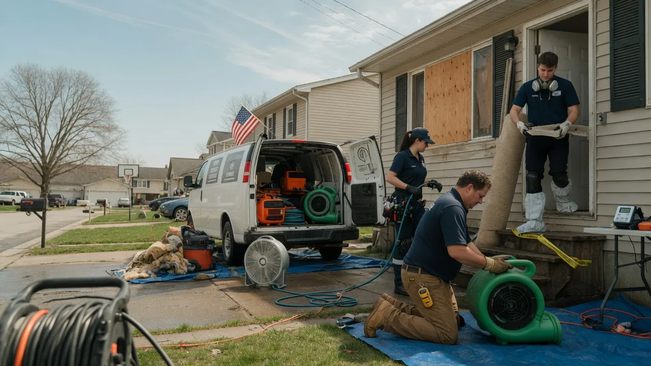 Water Damage Restoration in Unity, WI near me